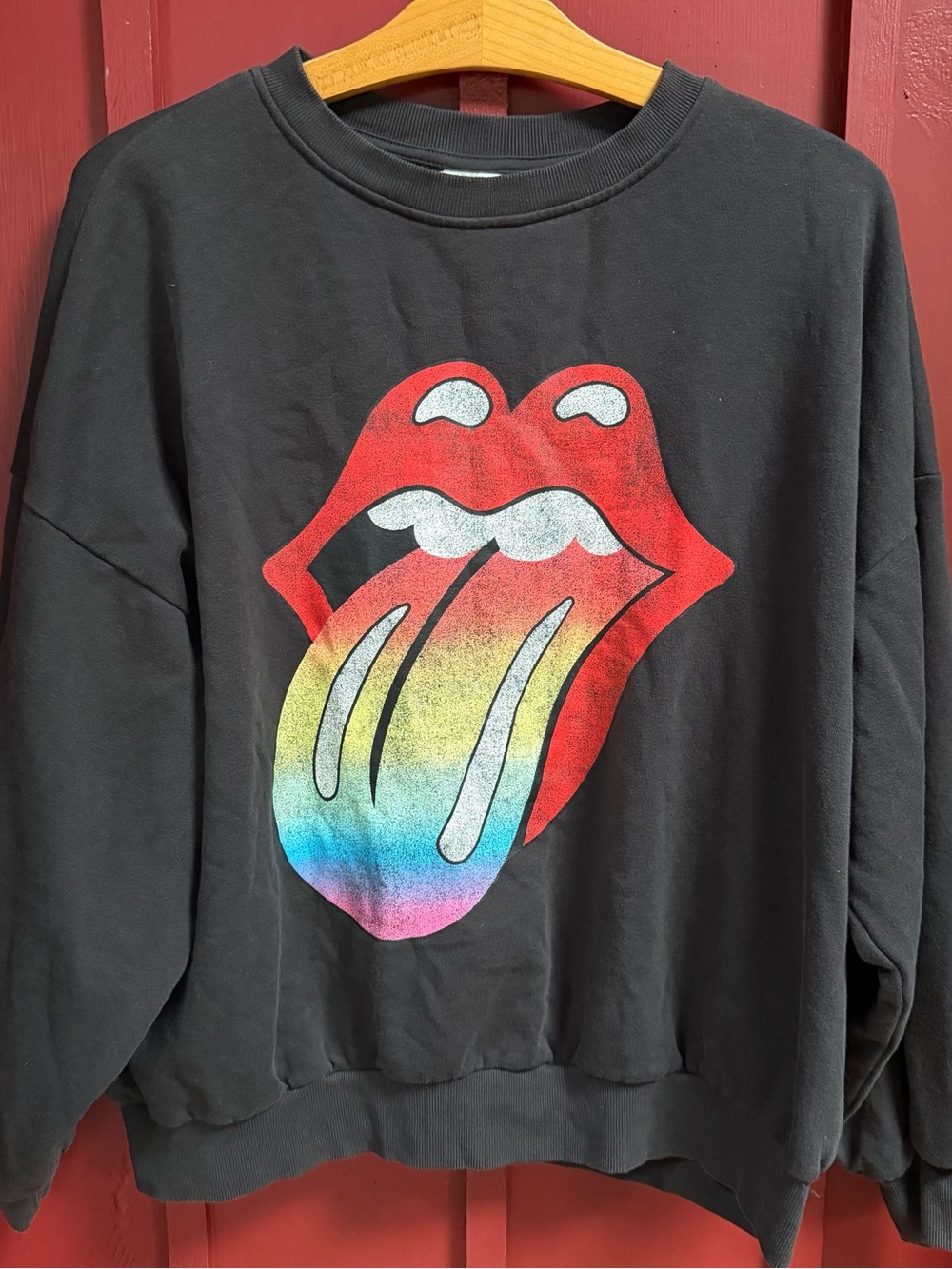 Rolling Stones Oversized Crew SOFT!